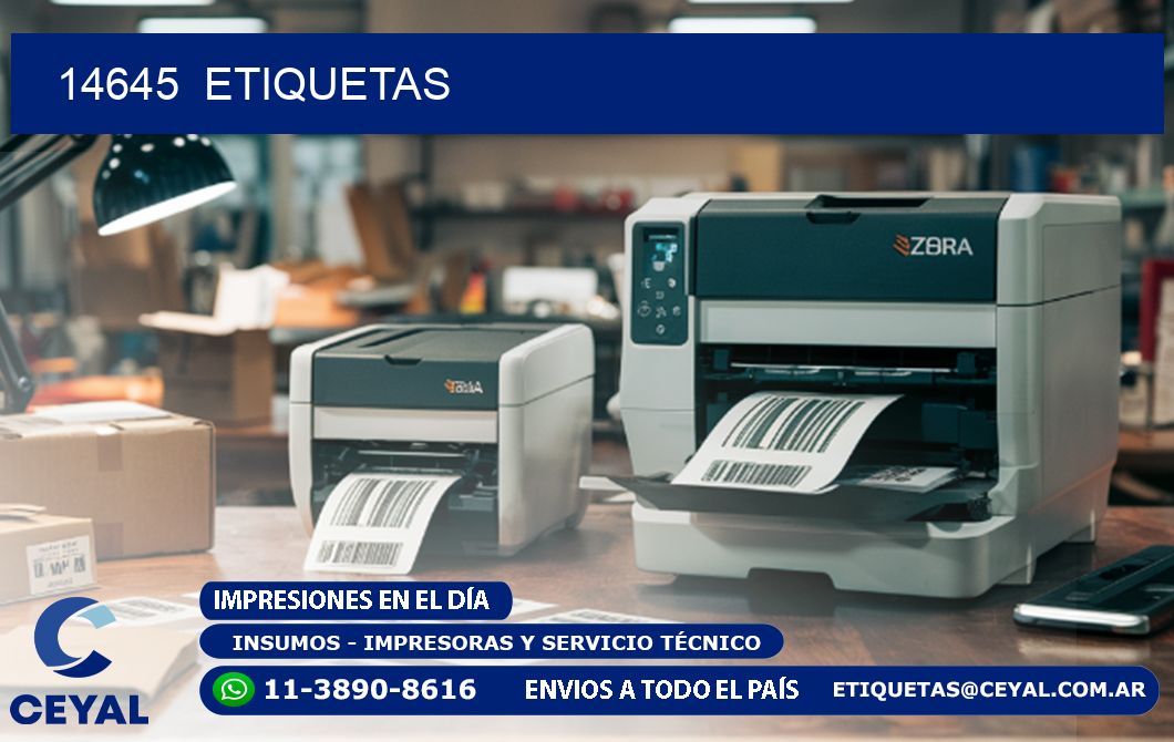 14645  ETIQUETAS