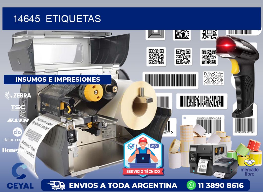 14645  ETIQUETAS