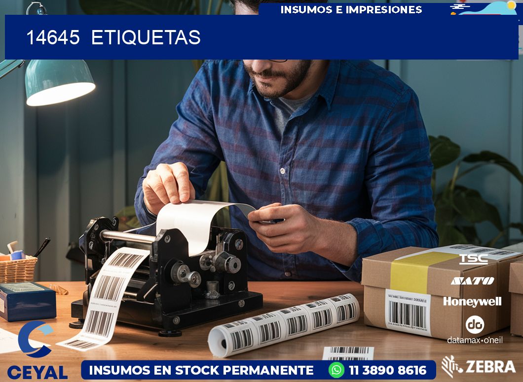 14645  ETIQUETAS