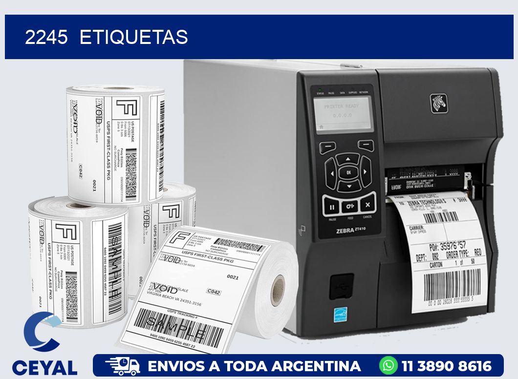 2245 ETIQUETAS