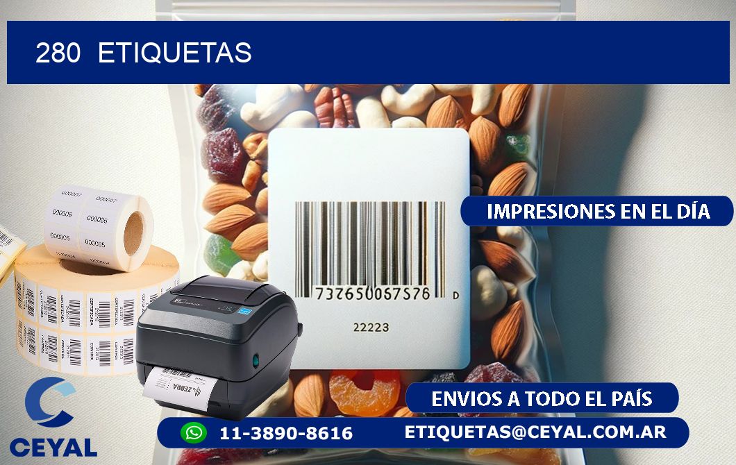 280  ETIQUETAS