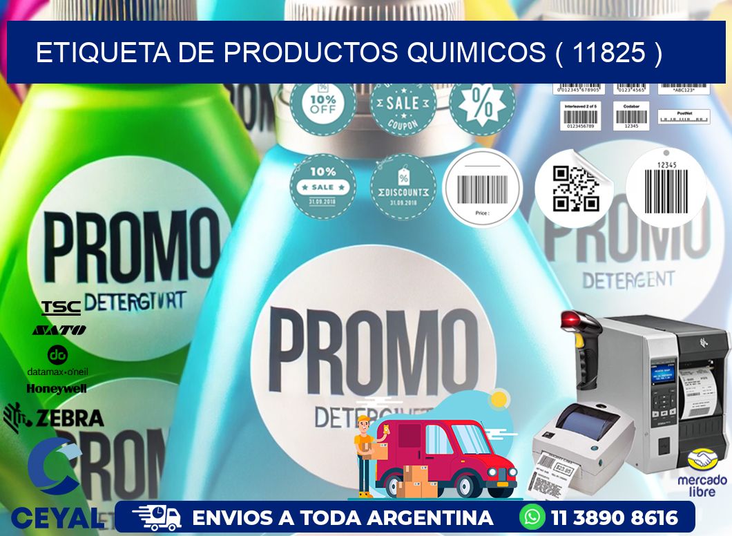 ETIQUETA DE PRODUCTOS QUIMICOS ( 11825 )