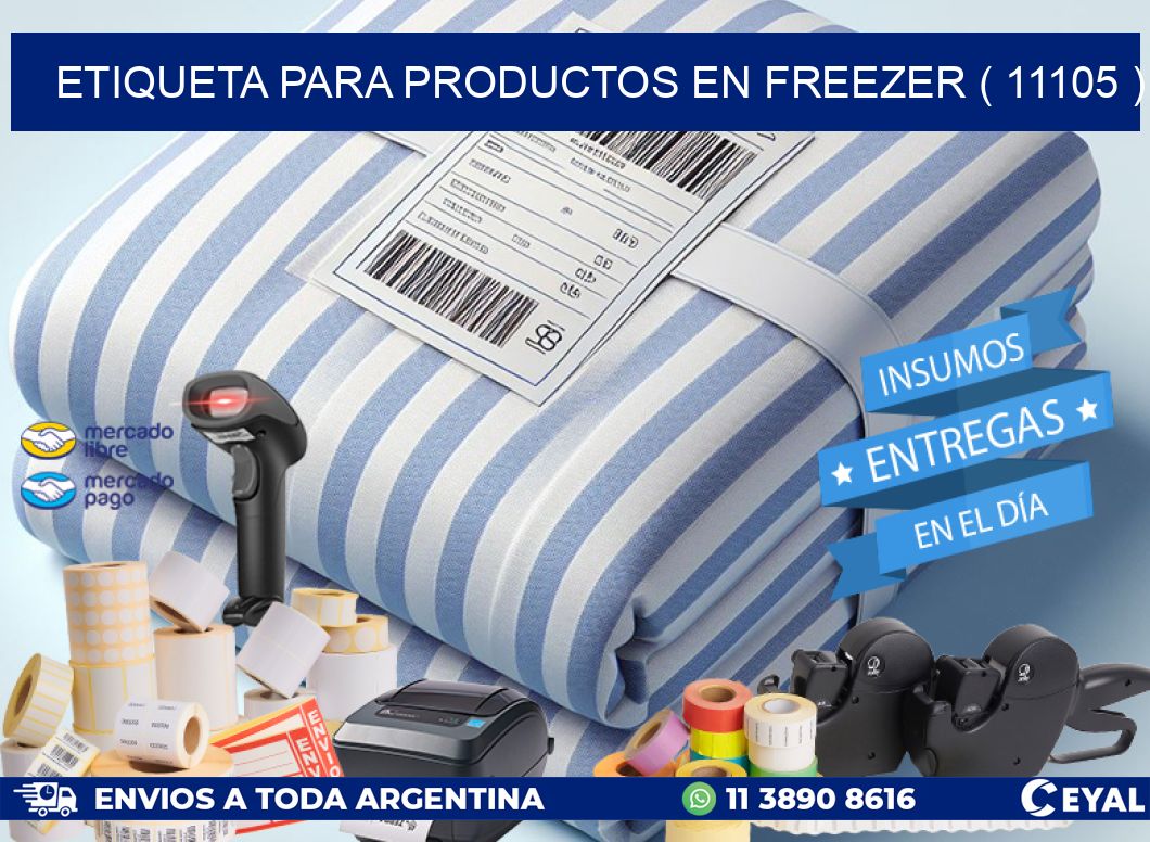 ETIQUETA PARA PRODUCTOS EN FREEZER ( 11105 )