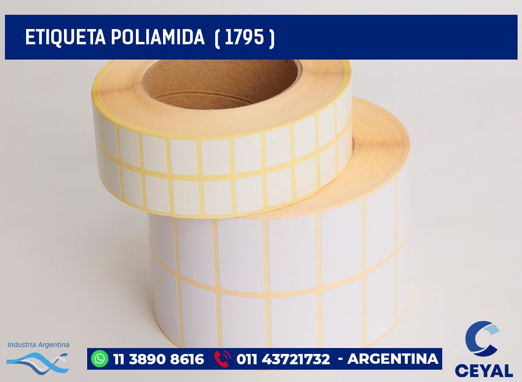 ETIQUETA POLIAMIDA  ( 1795 )