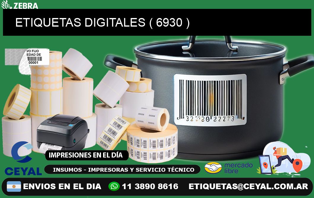 ETIQUETAS DIGITALES ( 6930 )