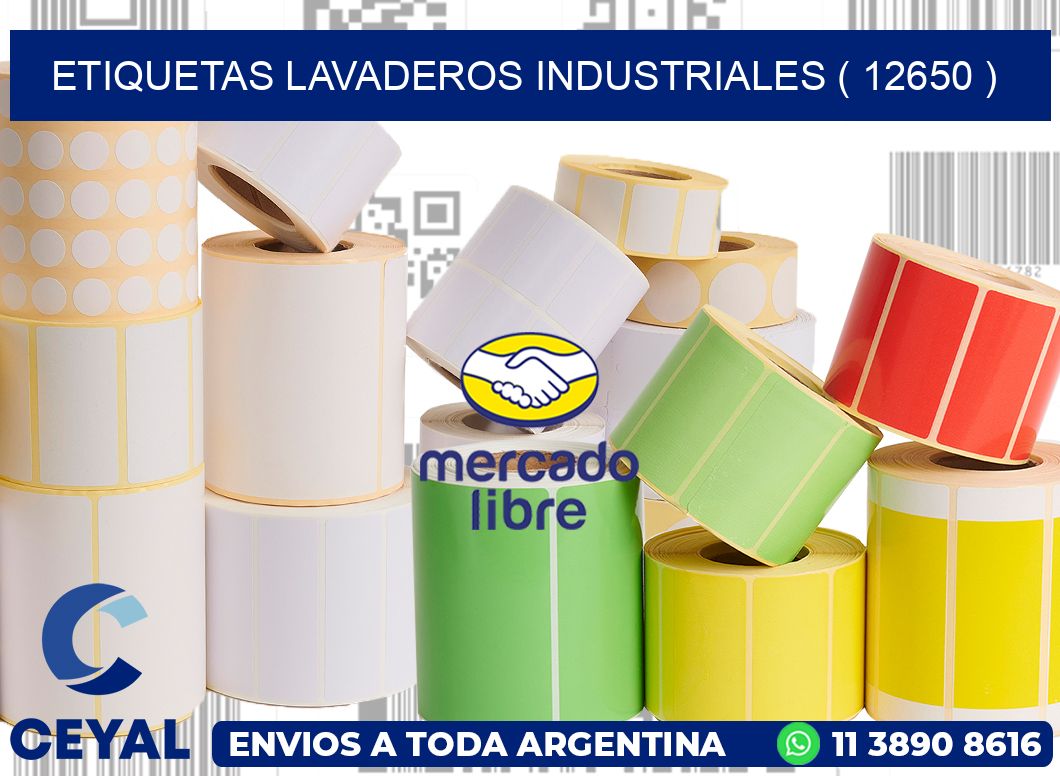 ETIQUETAS LAVADEROS INDUSTRIALES ( 12650 )