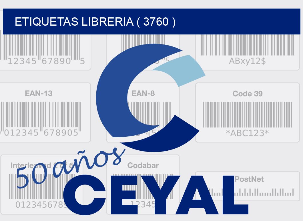 ETIQUETAS LIBRERIA ( 3760 )