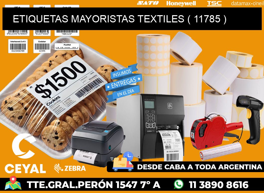 ETIQUETAS MAYORISTAS TEXTILES ( 11785 )