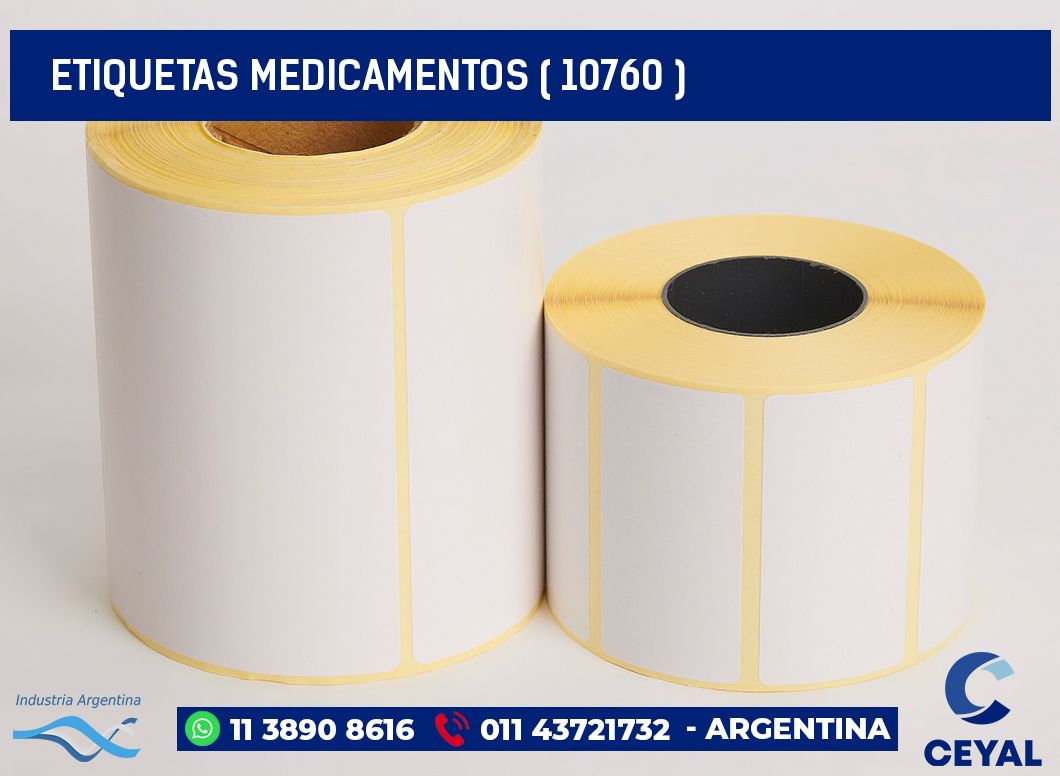 ETIQUETAS MEDICAMENTOS ( 10760 )