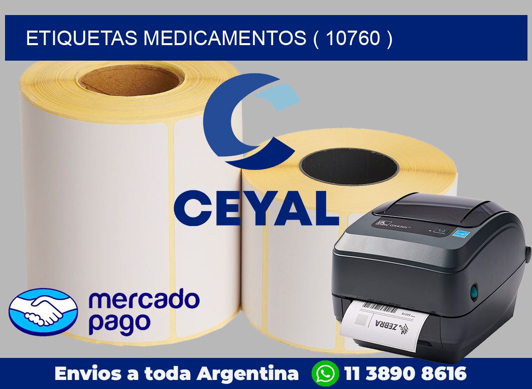 ETIQUETAS MEDICAMENTOS ( 10760 )