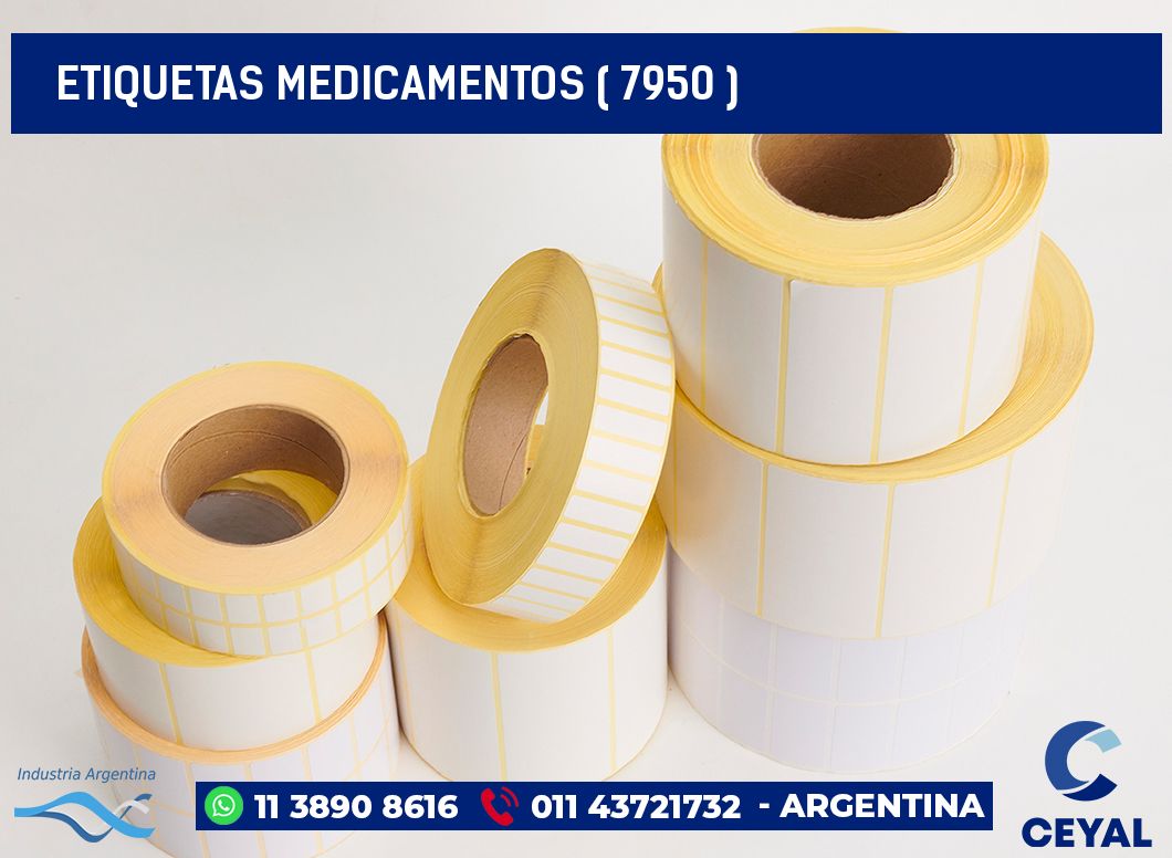 ETIQUETAS MEDICAMENTOS ( 7950 )