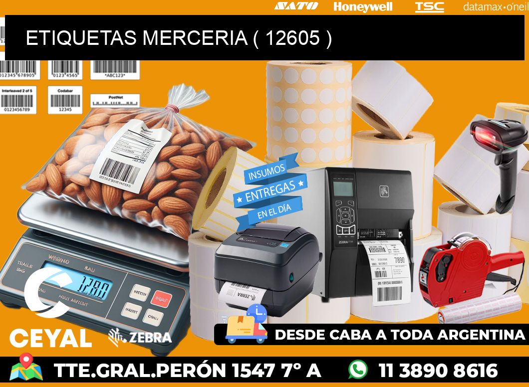 ETIQUETAS MERCERIA ( 12605 )