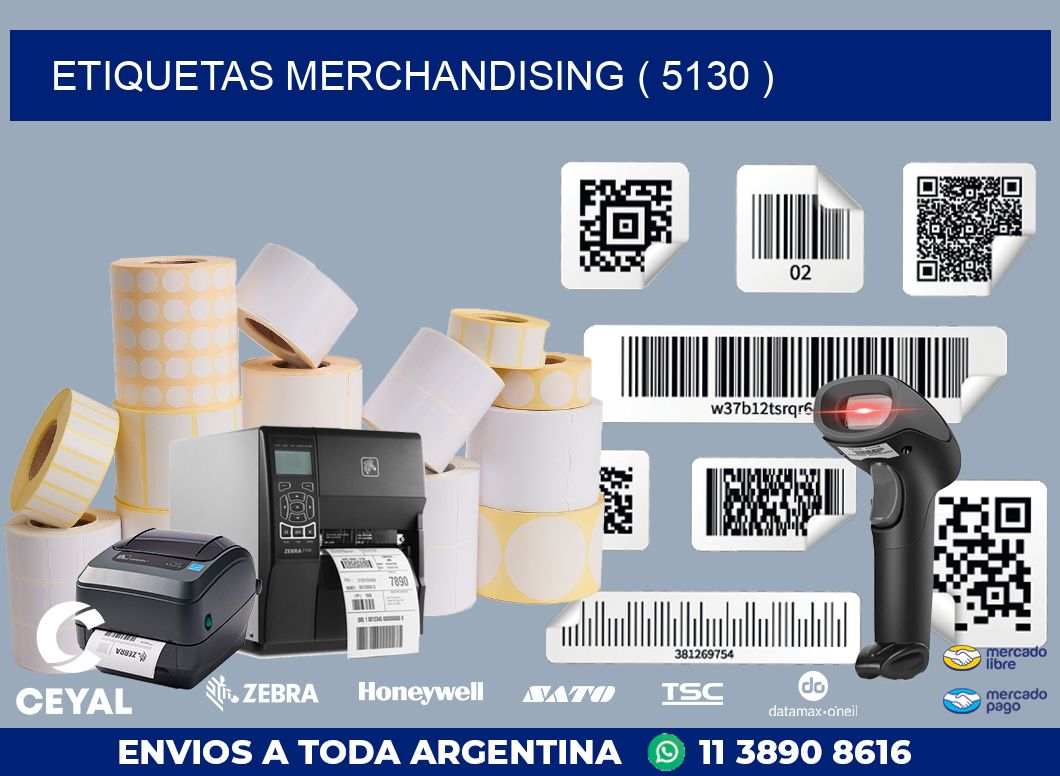 ETIQUETAS MERCHANDISING ( 5130 )