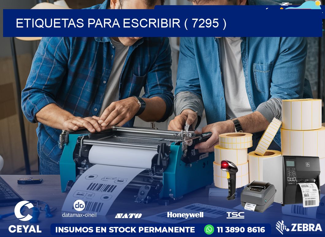 ETIQUETAS PARA ESCRIBIR ( 7295 )