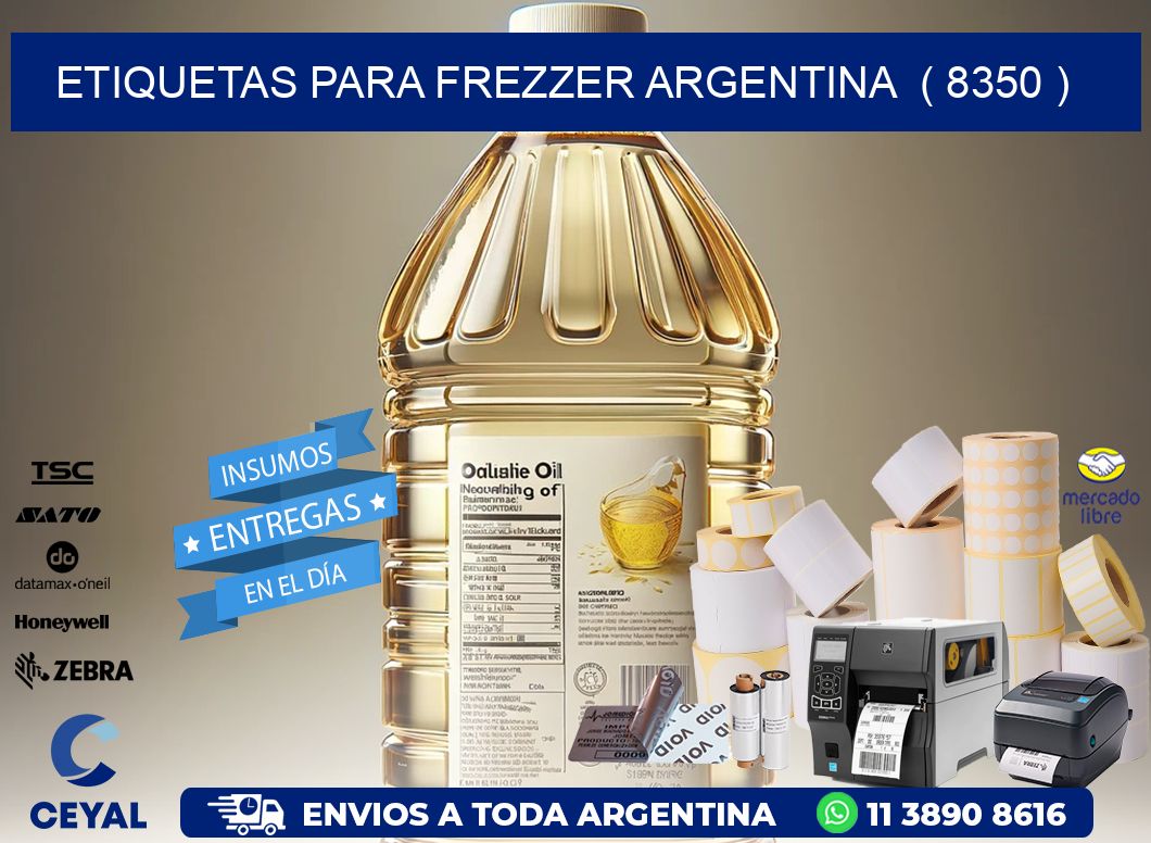 ETIQUETAS PARA FREZZER ARGENTINA  ( 8350 )