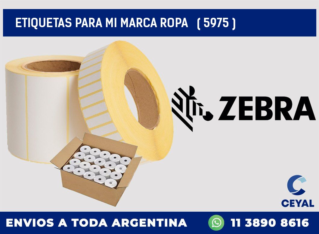 ETIQUETAS PARA MI MARCA ROPA   ( 5975 )