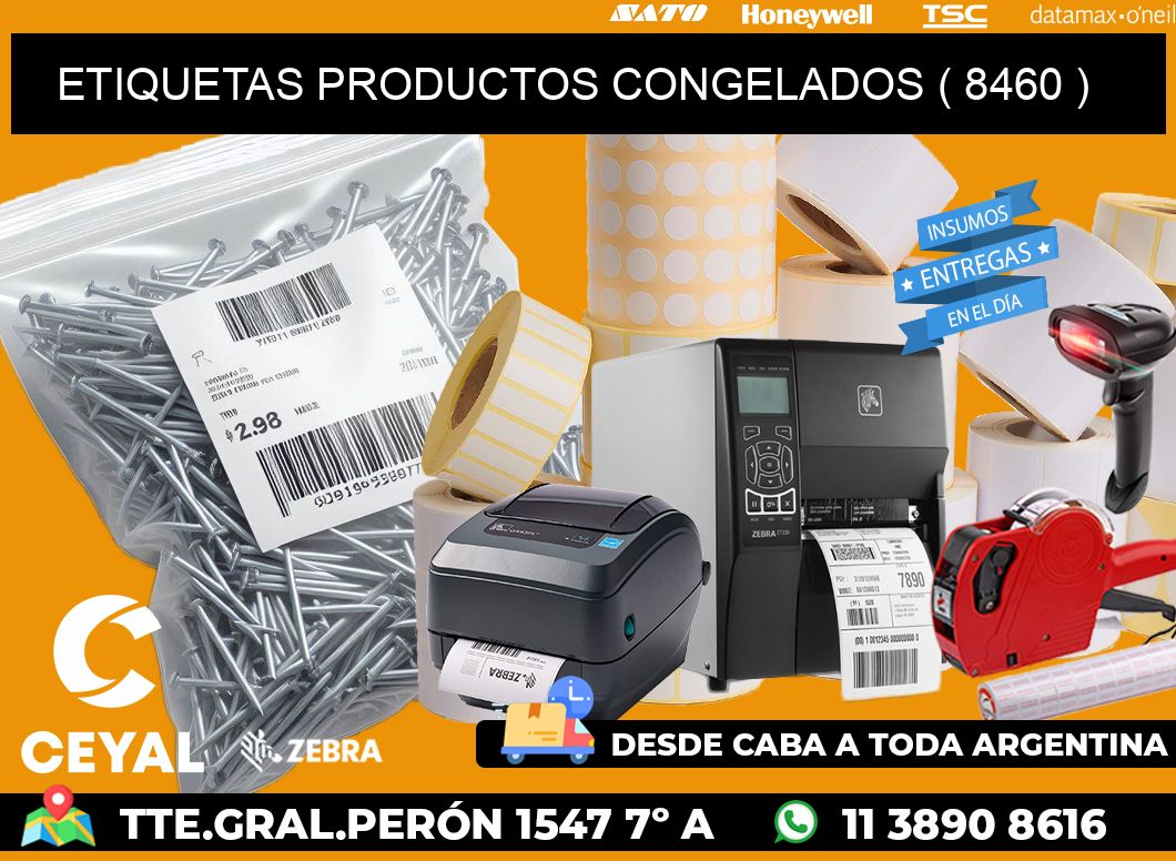 ETIQUETAS PRODUCTOS CONGELADOS ( 8460 )