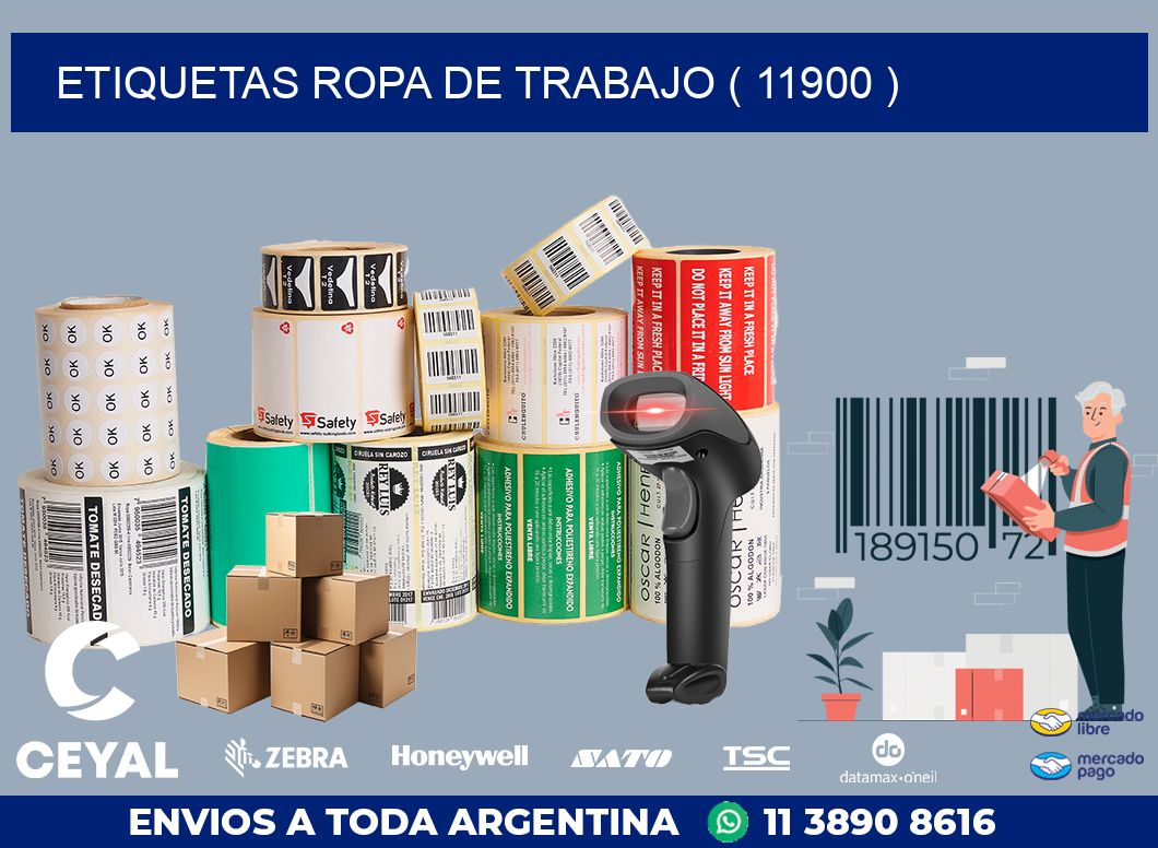 ETIQUETAS ROPA DE TRABAJO ( 11900 )