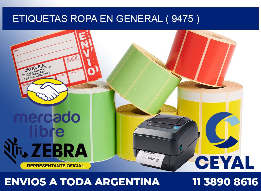 ETIQUETAS ROPA EN GENERAL ( 9475 )