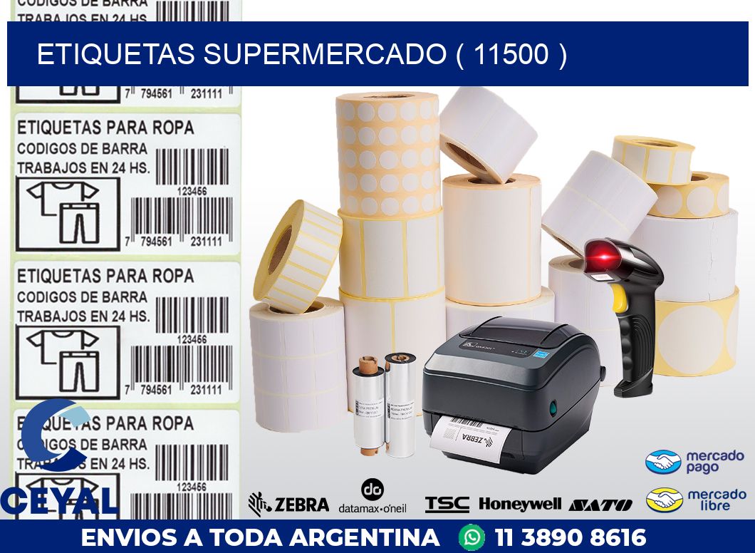 ETIQUETAS SUPERMERCADO ( 11500 )
