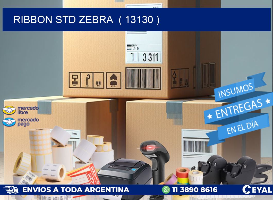 RIBBON STD ZEBRA ( 13130 )