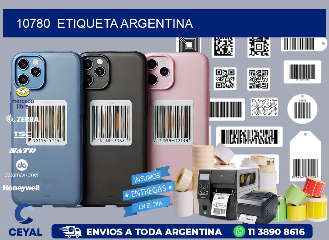 10780 ETIQUETA ARGENTINA