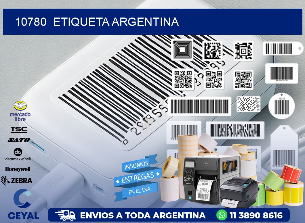 10780 ETIQUETA ARGENTINA