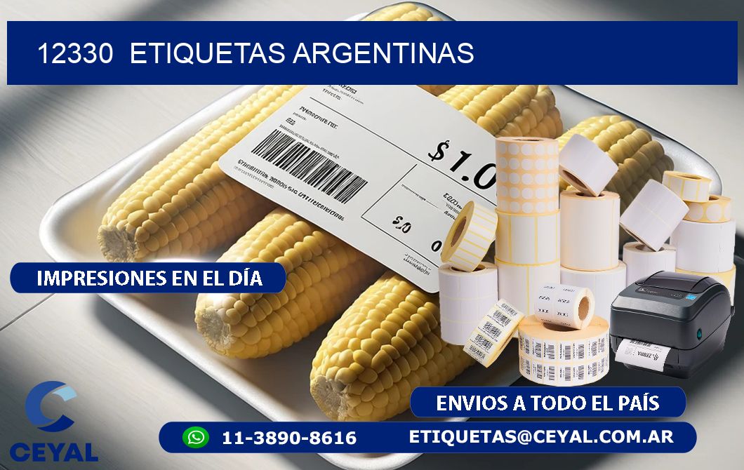 12330 ETIQUETAS ARGENTINAS