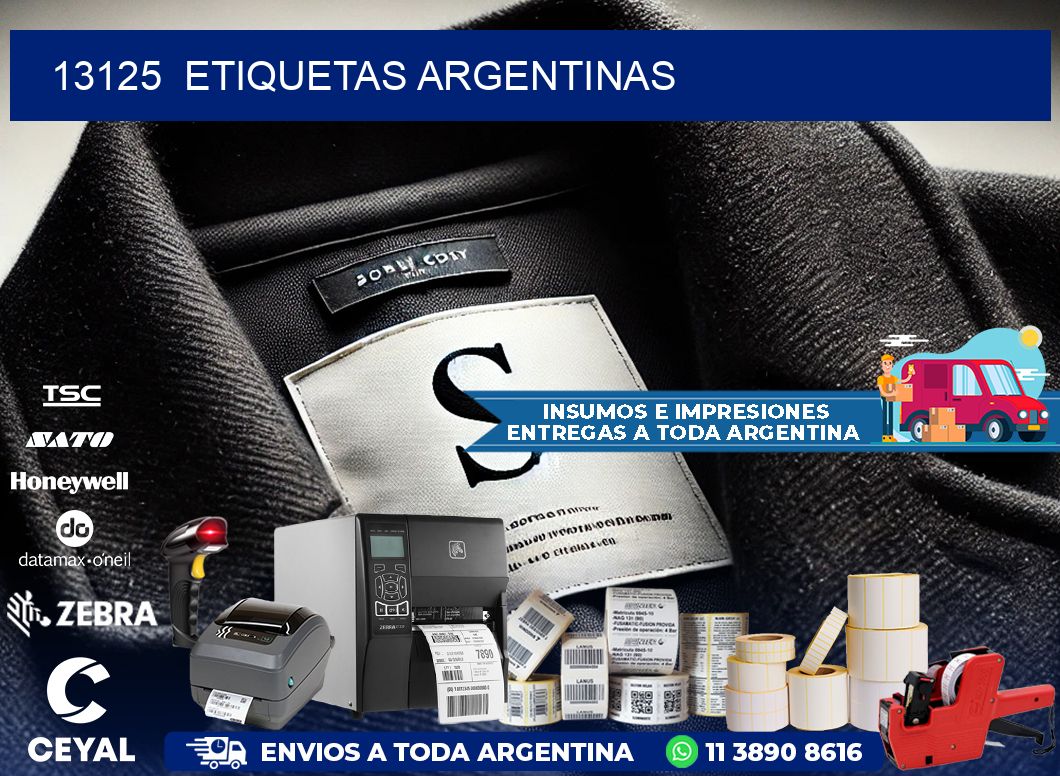 13125 ETIQUETAS ARGENTINAS