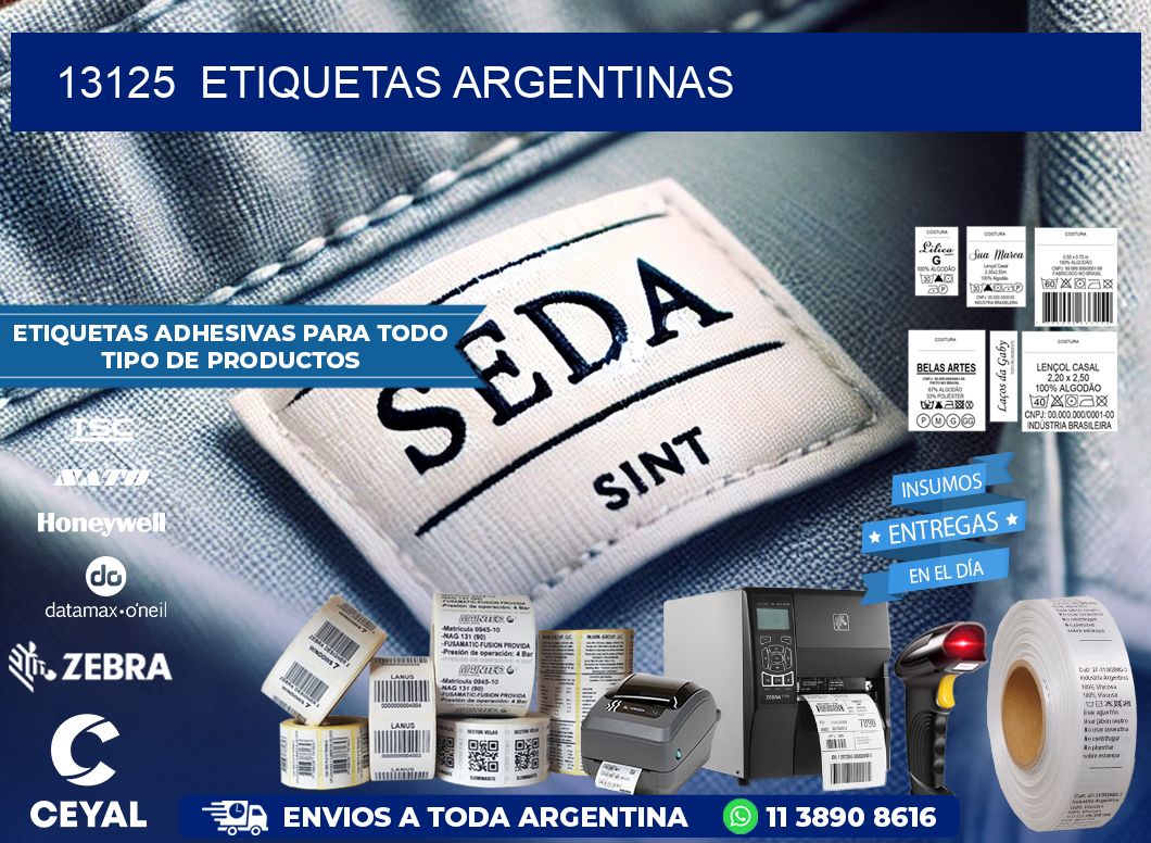 13125 ETIQUETAS ARGENTINAS