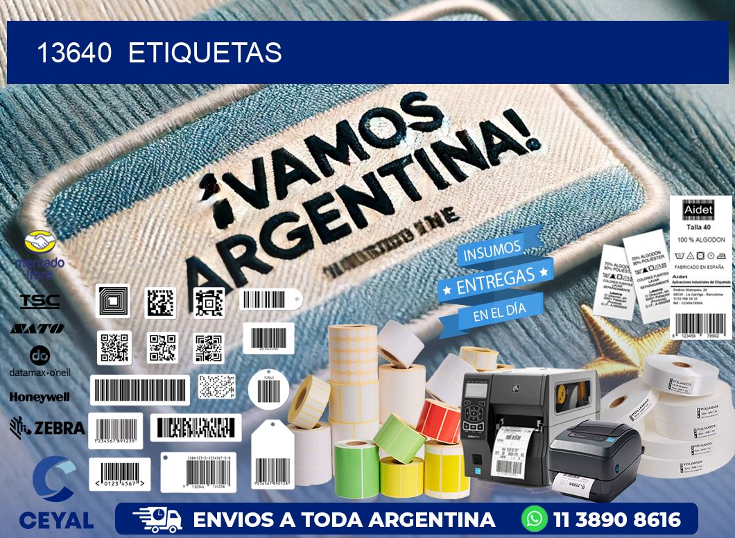 13640 ETIQUETAS