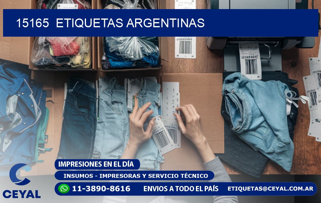 15165 ETIQUETAS ARGENTINAS