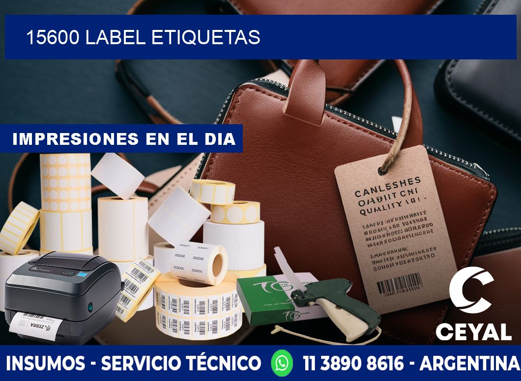15600 LABEL ETIQUETAS