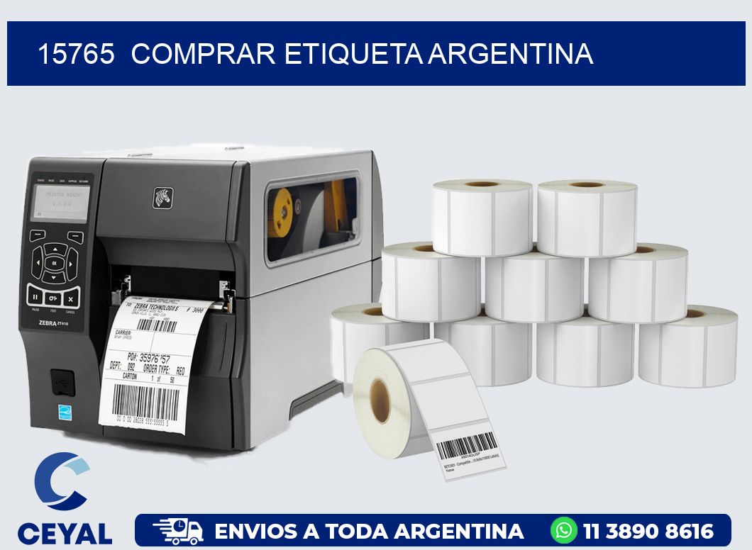 15765 COMPRAR ETIQUETA ARGENTINA