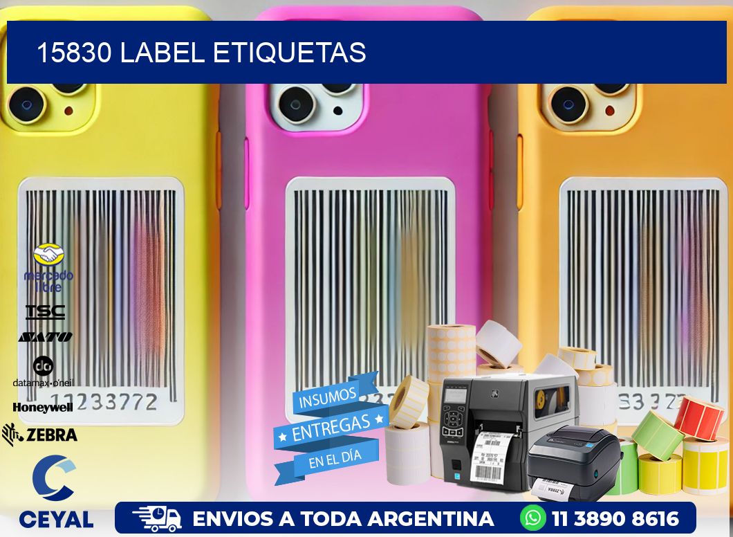15830 LABEL ETIQUETAS