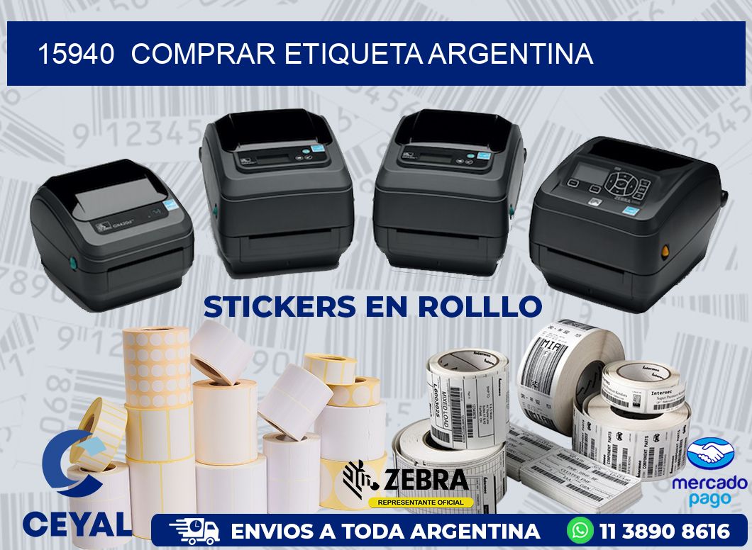 15940  COMPRAR ETIQUETA ARGENTINA