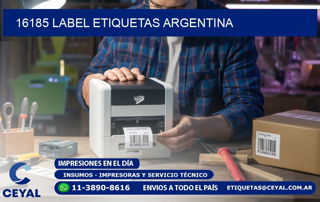 16185 LABEL ETIQUETAS ARGENTINA