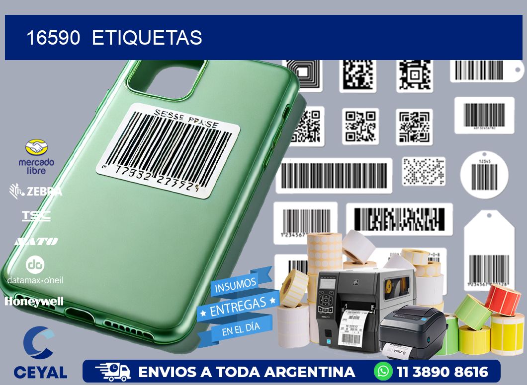 16590 ETIQUETAS