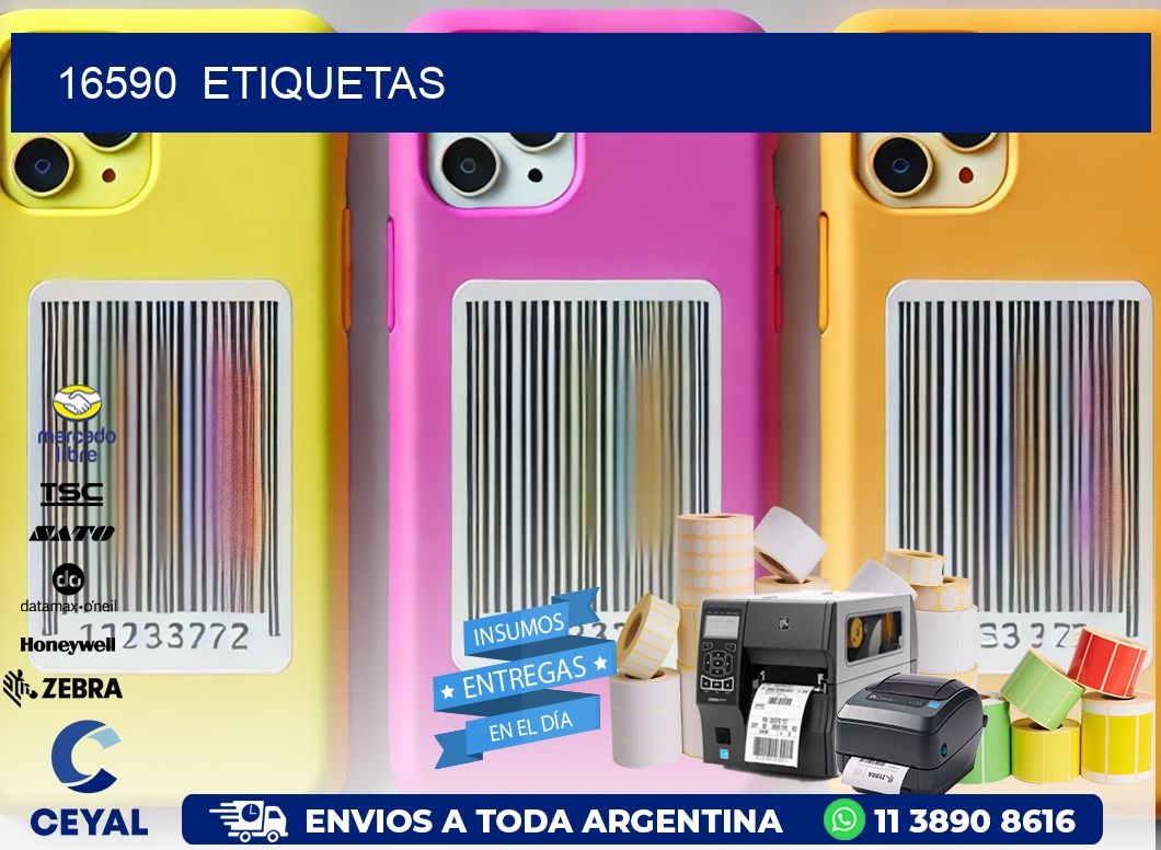 16590 ETIQUETAS