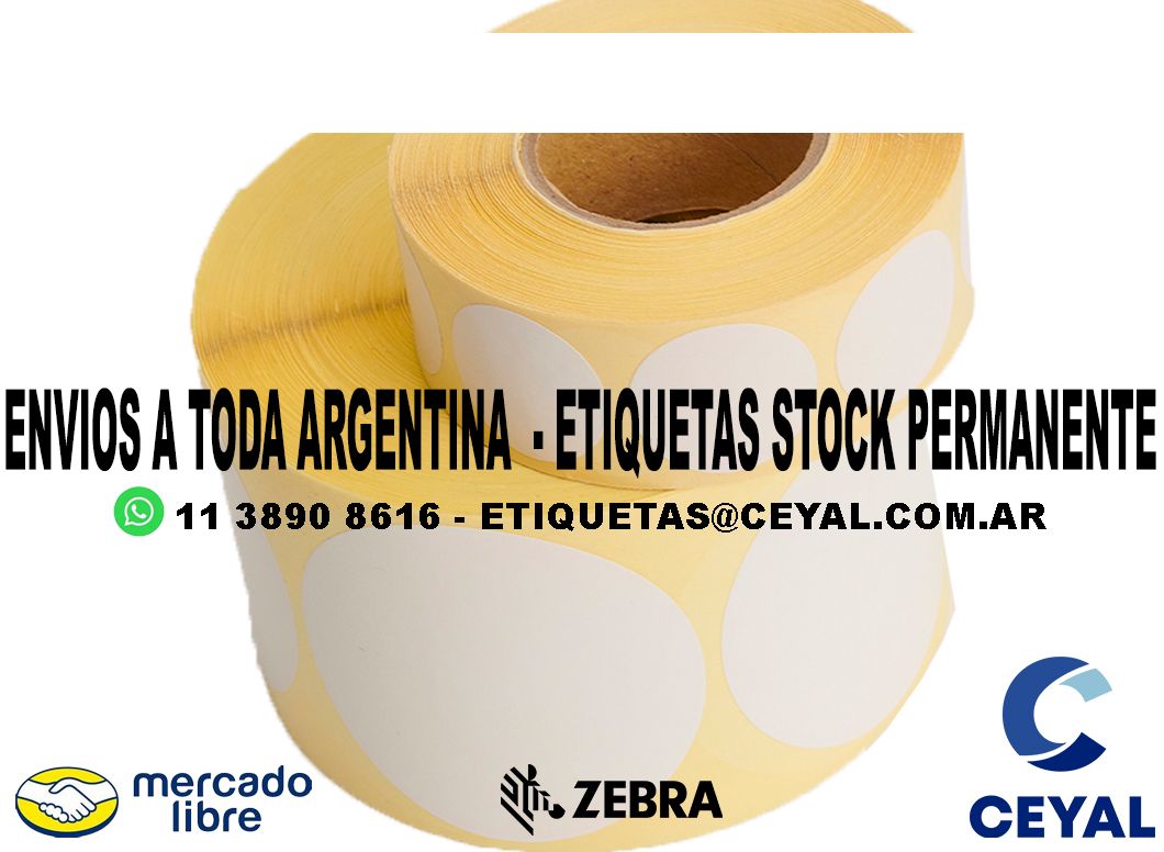 3000 ETIQUETAS RIBBON 28 x 66