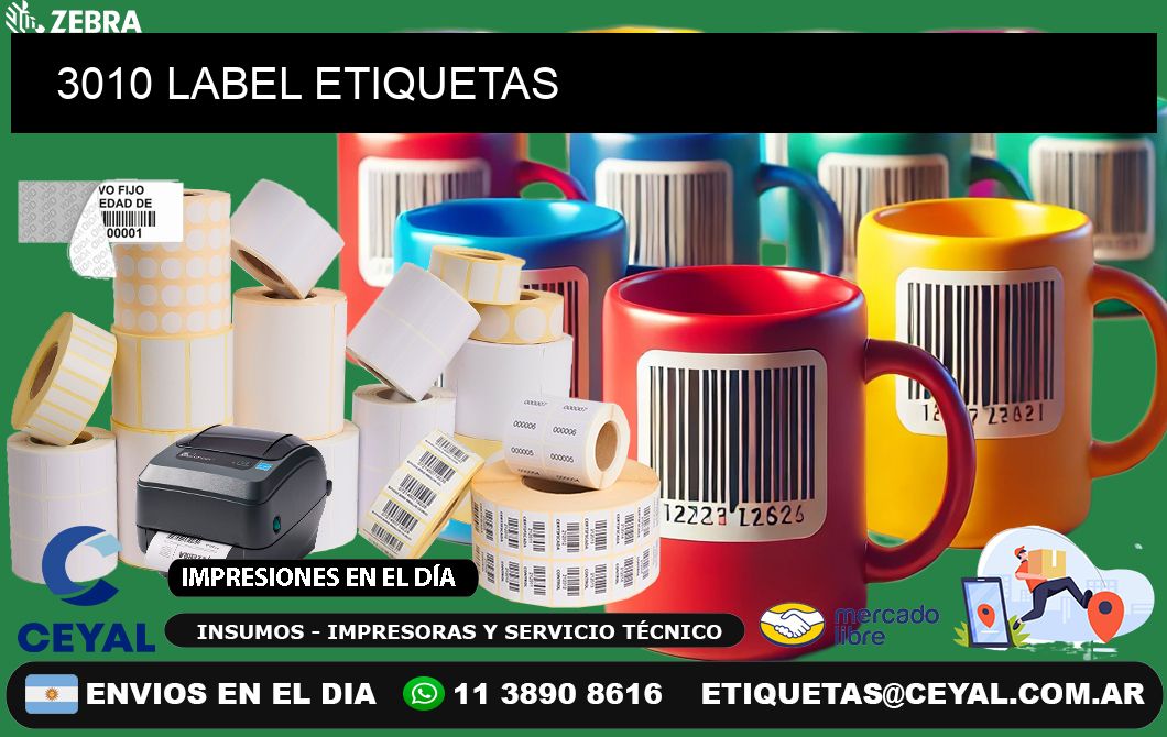 3010 LABEL ETIQUETAS