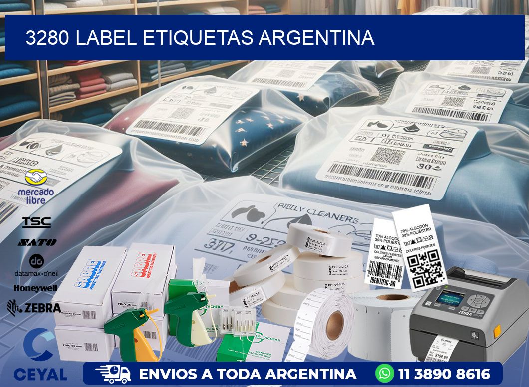 3280 LABEL ETIQUETAS ARGENTINA