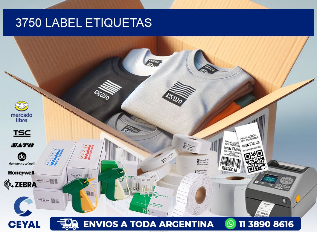 3750 LABEL ETIQUETAS