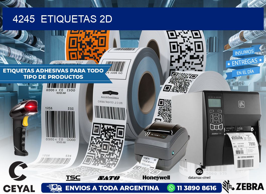 4245 ETIQUETAS 2D
