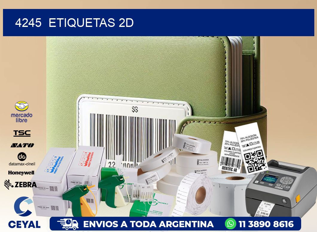 4245 ETIQUETAS 2D