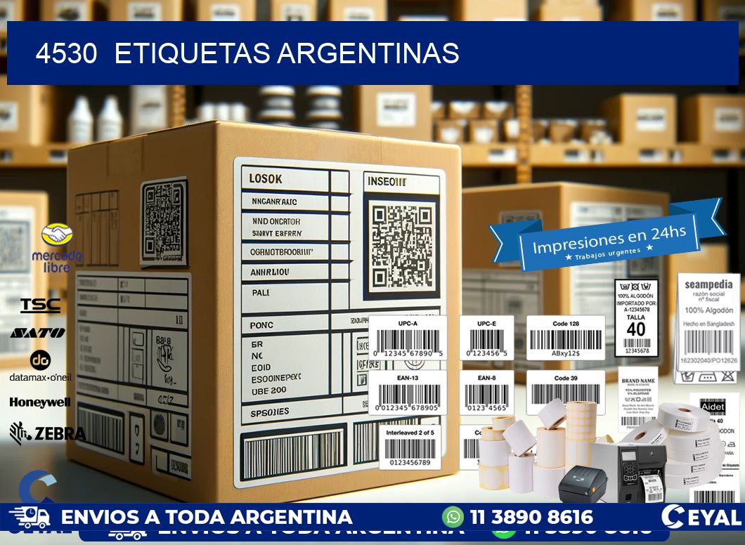 4530 ETIQUETAS ARGENTINAS