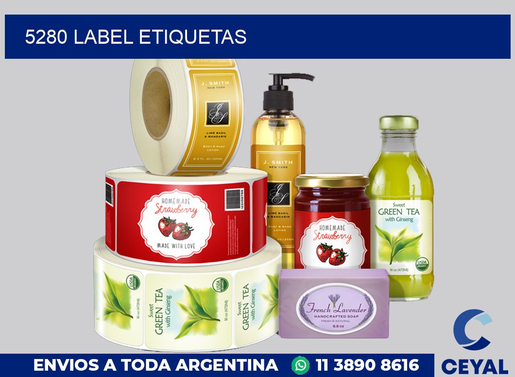 5280 LABEL ETIQUETAS