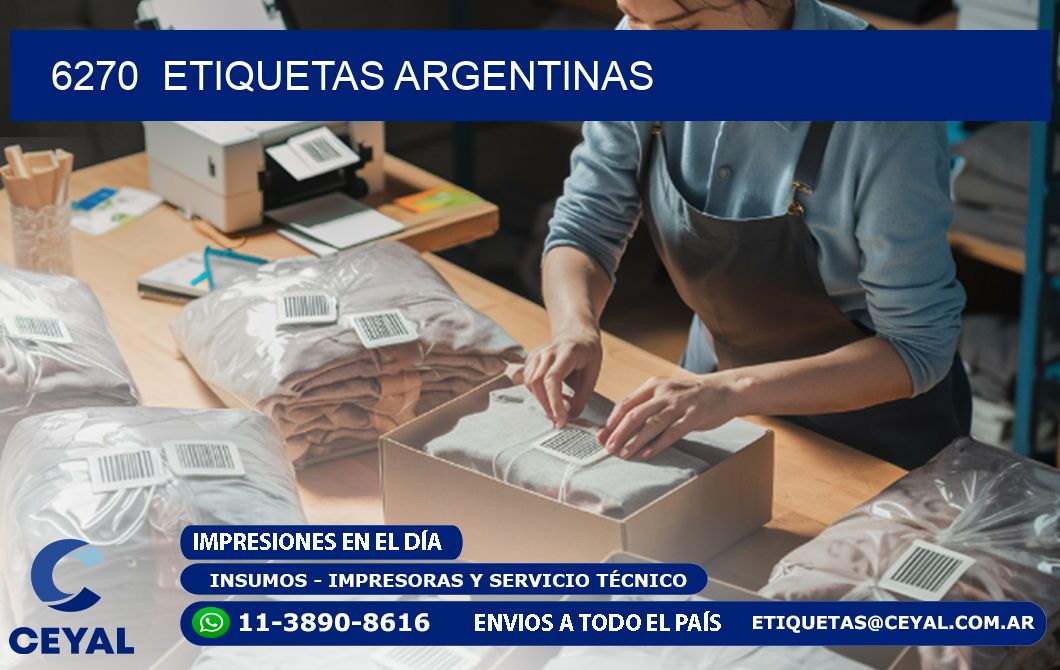 6270  ETIQUETAS ARGENTINAS