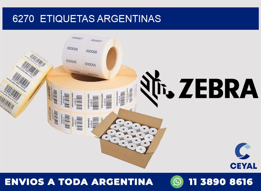 6270  ETIQUETAS ARGENTINAS