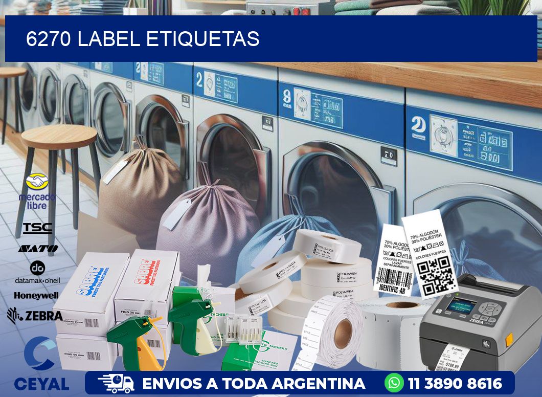 6270 LABEL ETIQUETAS